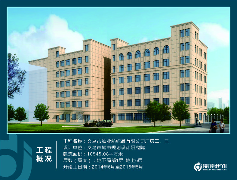 義烏市燦業(yè)紡織品有限公司廠房二、三