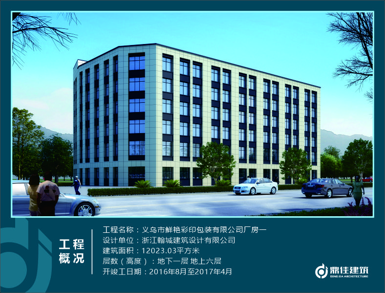 義烏市鮮艷彩印包裝有限公司廠房一